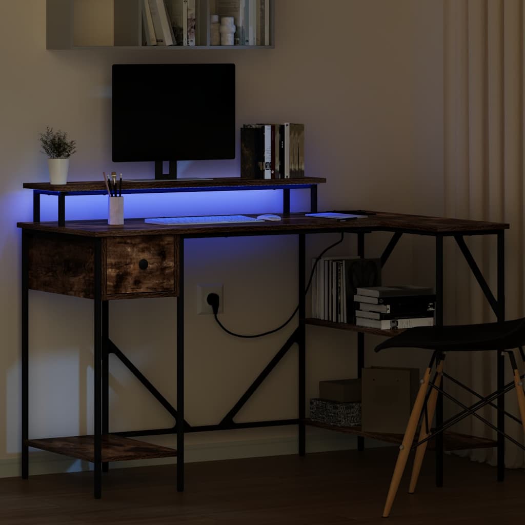 Stol Dimljeni hrast 120 x 79 x 86,5 cm Konstruirano drvo