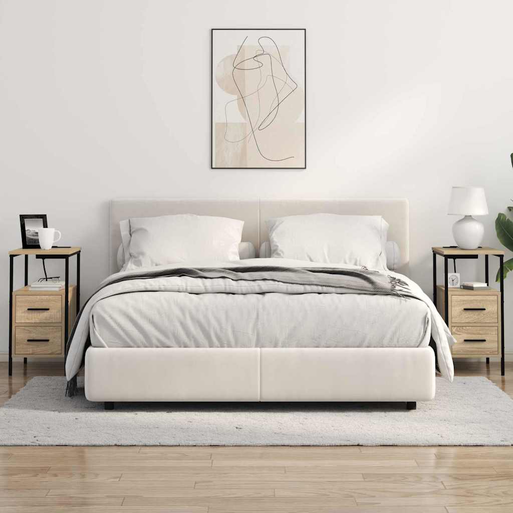 Noćni ormar Sonoma hrast 30 x 48 x 61 cm Konstruirano drvo
