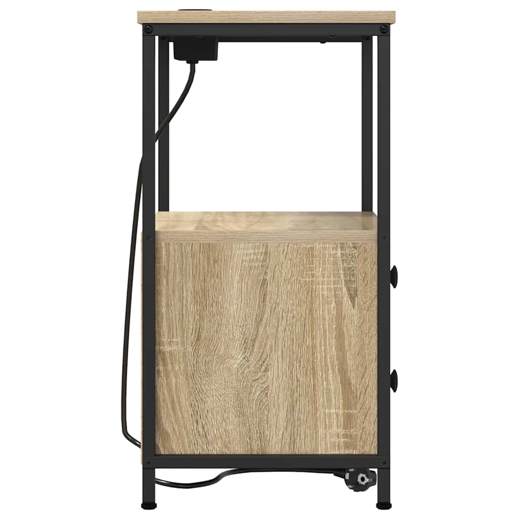 Noćni ormar Sonoma hrast 40 x 31 x 60 cm Konstruirano drvo