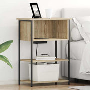 Noćni ormar Sonoma hrast 55 x 31 x 76 cm Konstruirano drvo
