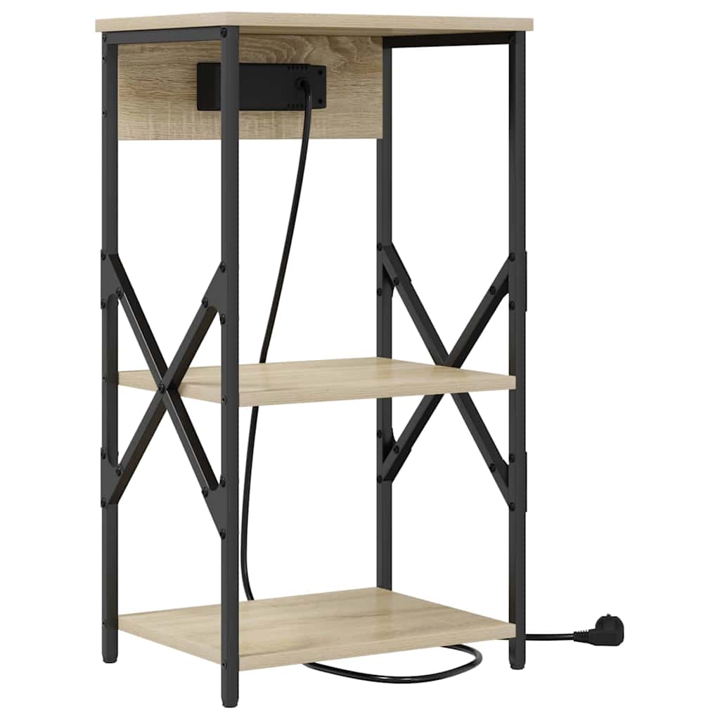 Noćni ormar Sonoma hrast 41 x 31 x 76 cm Konstruirano drvo