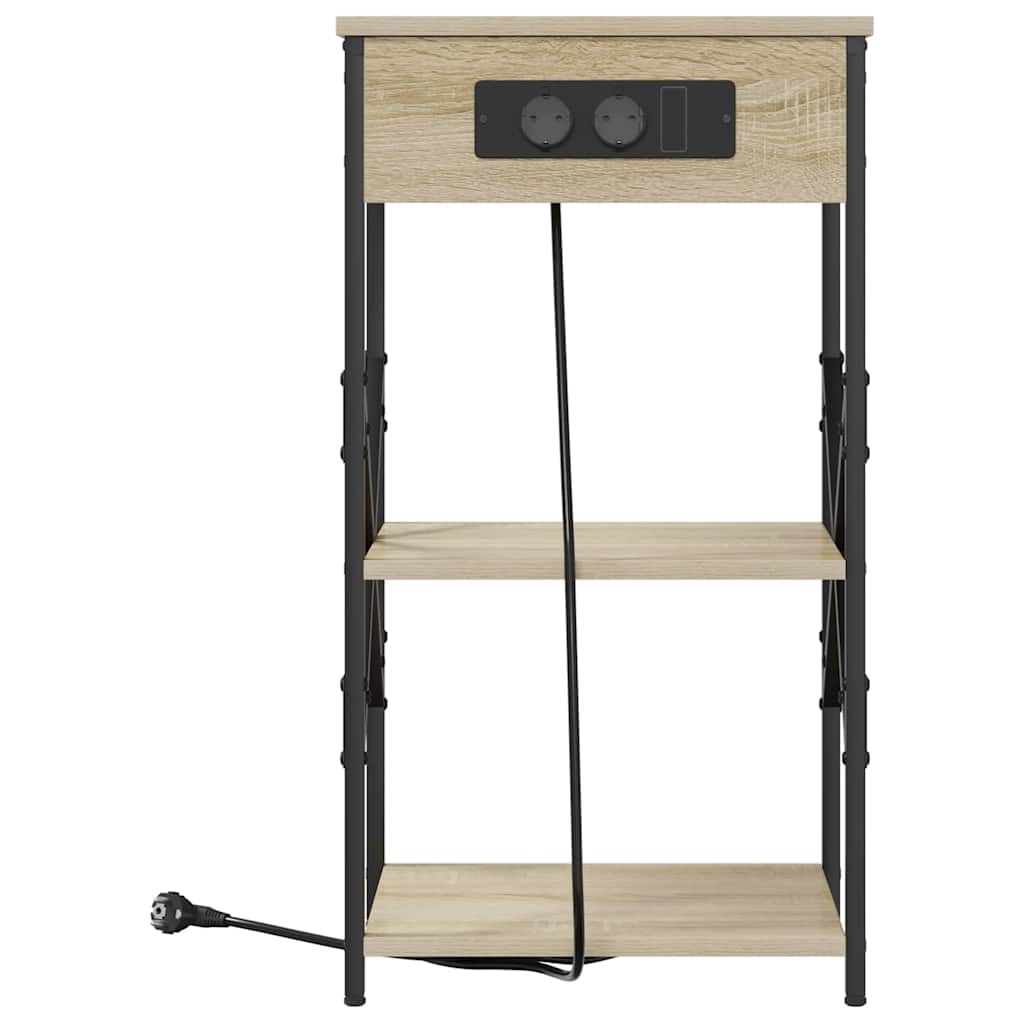 Noćni ormar Sonoma hrast 41 x 31 x 76 cm Konstruirano drvo