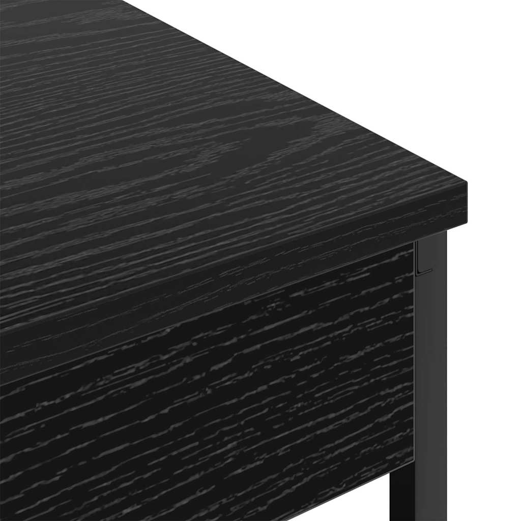Noćni ormar Crni hrast 41 x 31 x 51 cm Konstruirano drvo