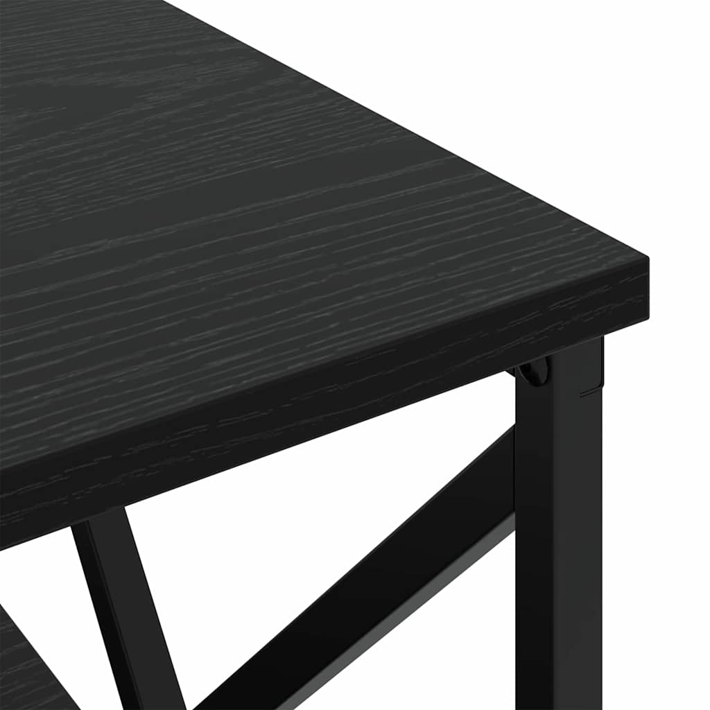 Noćni ormar Crni hrast 41,5 x 40,5 x 55 cm Konstruirano drvo