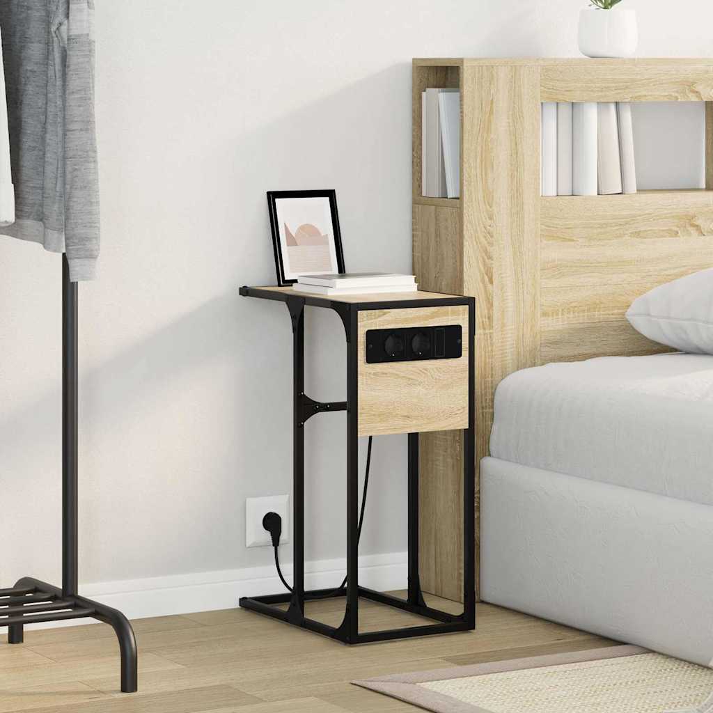 Noćni ormar Sonoma hrast 41,5 x 26 x 60,5 cm Konstruirano drvo