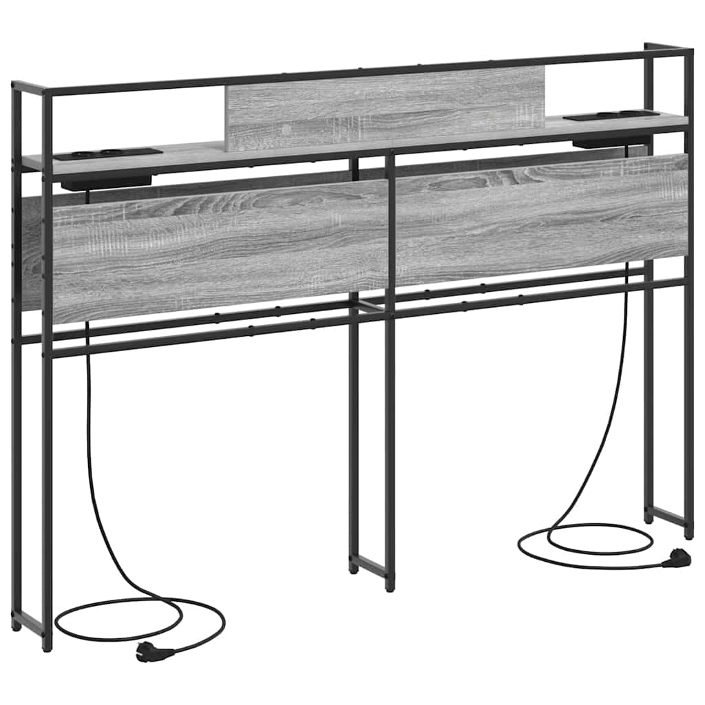Skladišno uzglavlje Sivi hrast sonoma Konstruirano drvo