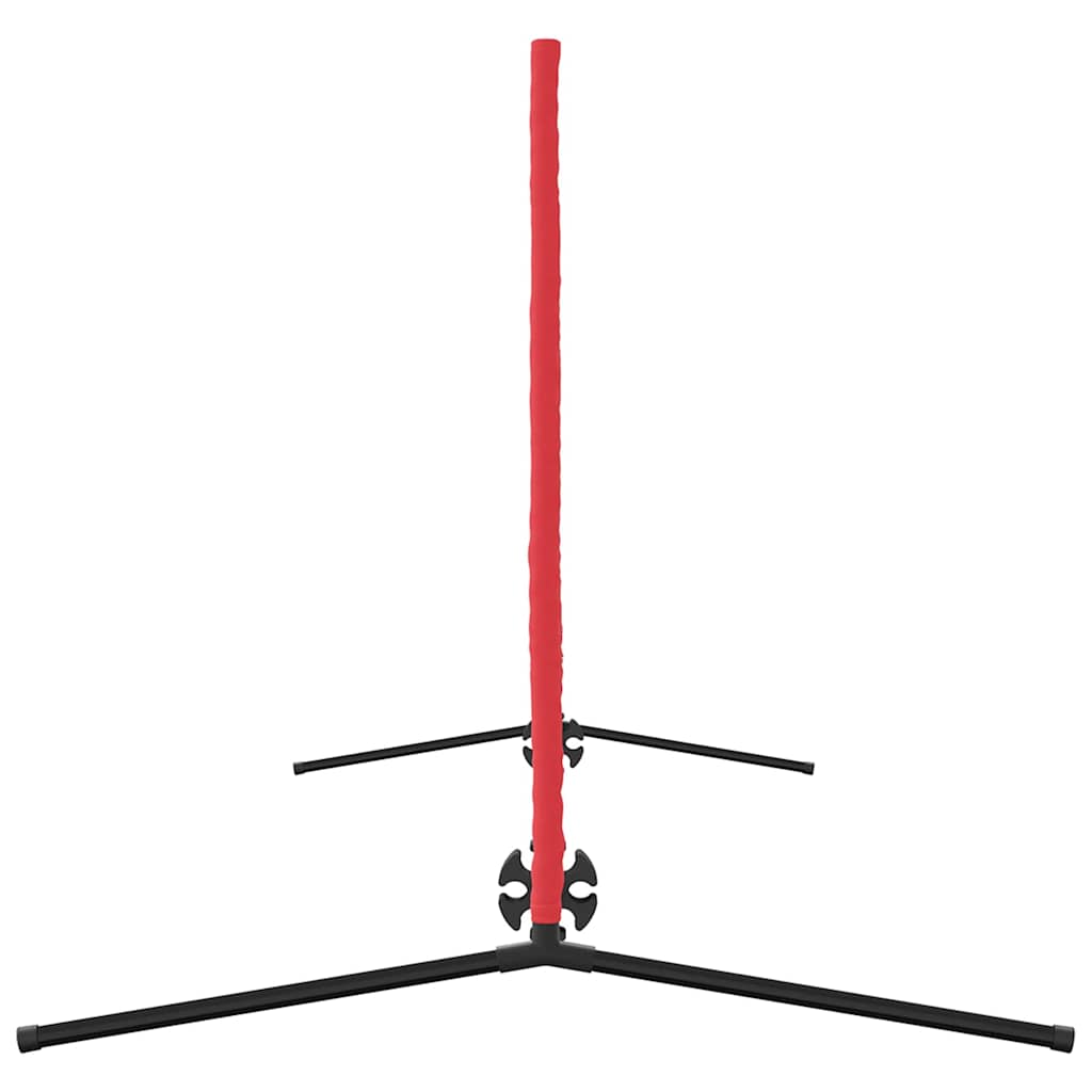 Teniska mreža Crna i crvena 301 x 90,5 x 87 cm Poliester