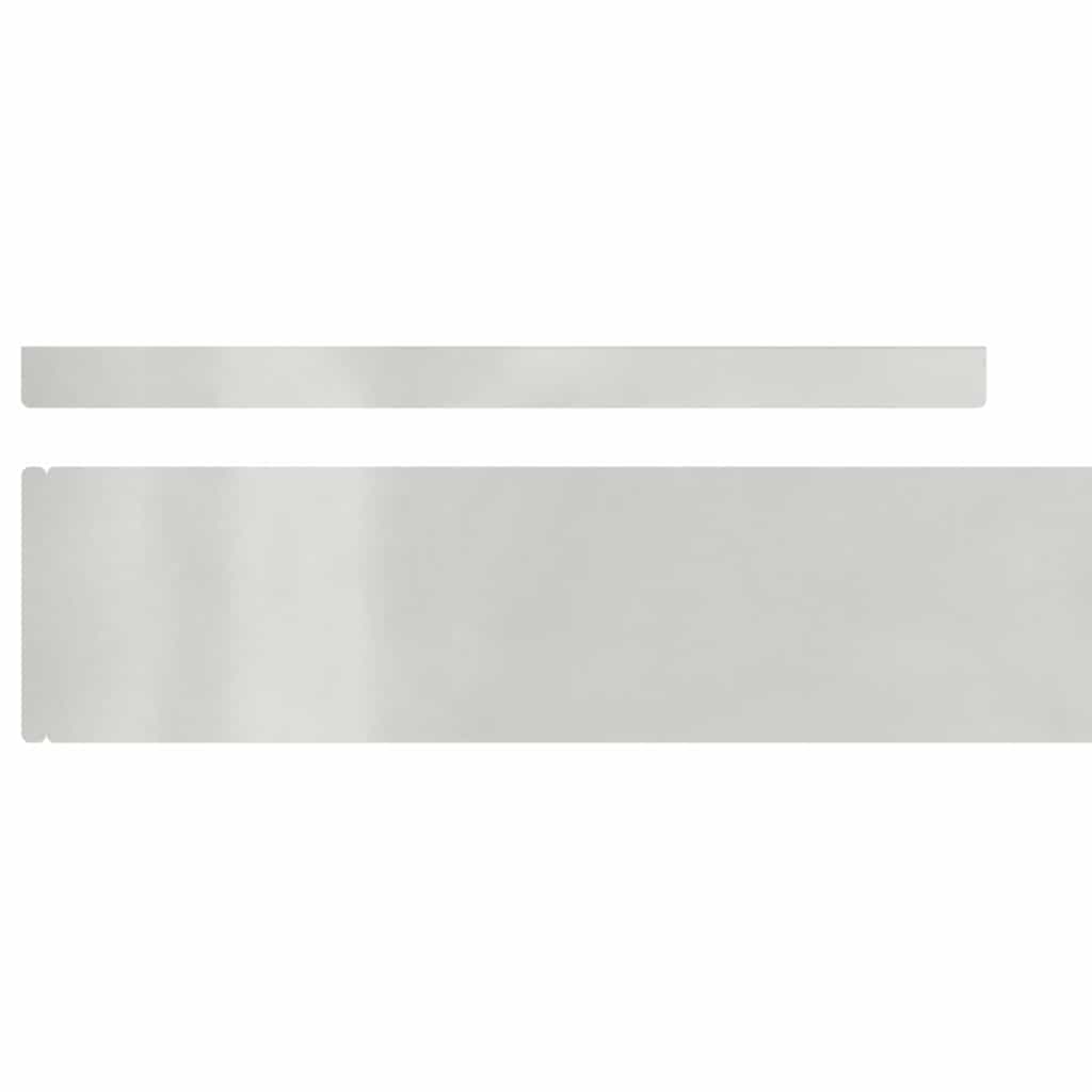 Ograda oko Travnjaka 4 pcs 450 x 0,05 x 10 cm Nehrđajući čelik