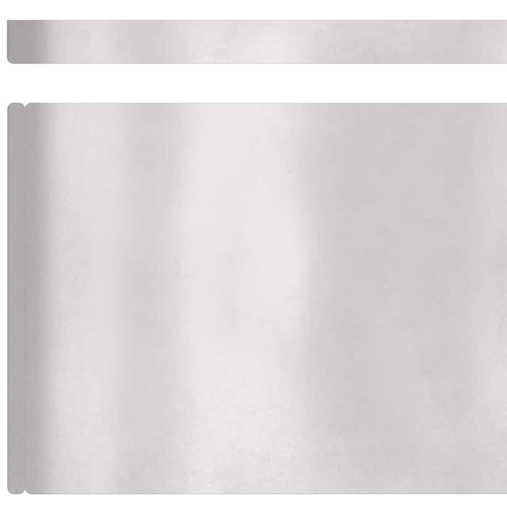Ograda oko Travnjaka Srebrno 450 x 0,05 x 20 cm