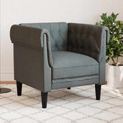 Sofa Tamno siva 78,5 x 74,5 x 74,5 cm Poliester