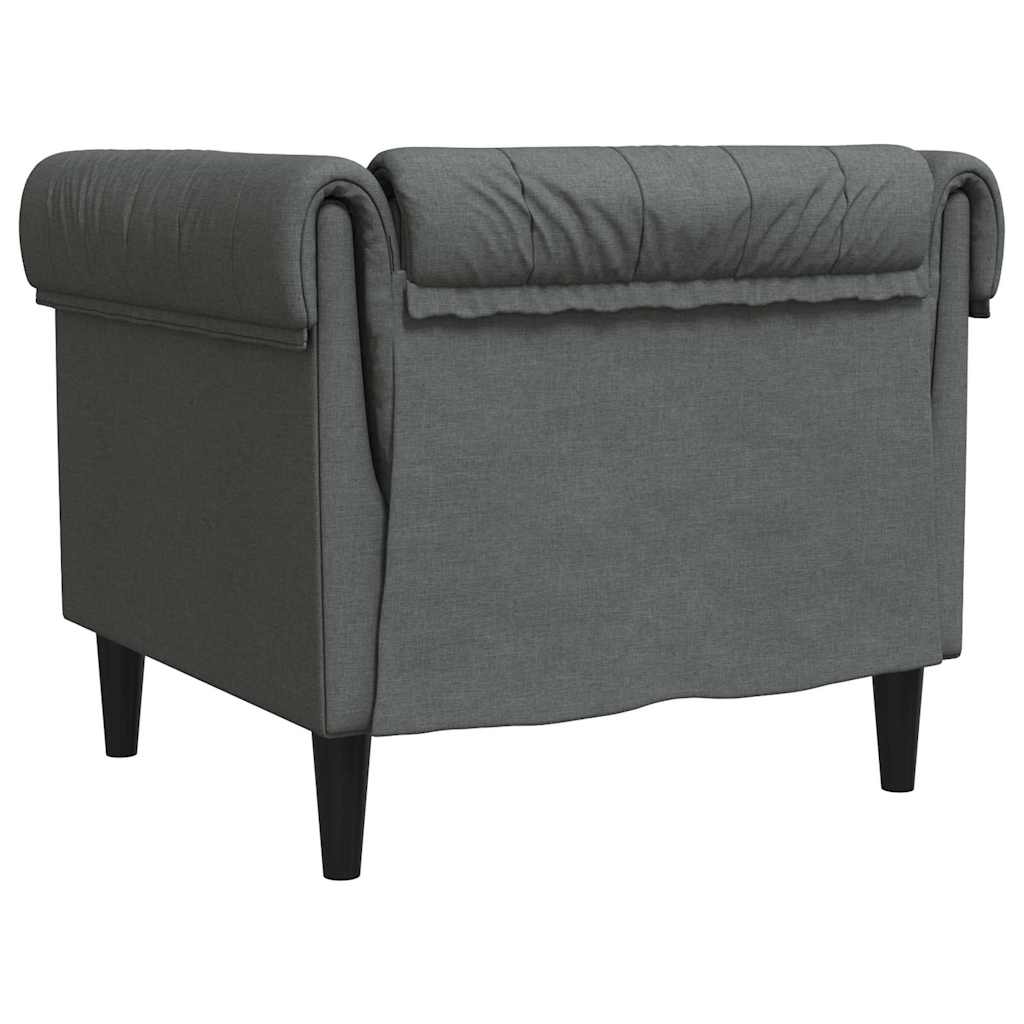 Sofa Tamno siva 78,5 x 74,5 x 74,5 cm Poliester