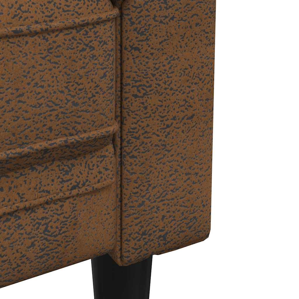 Sofa Smeđa 182,5 x 74,5 x 74,5 cm Poliester