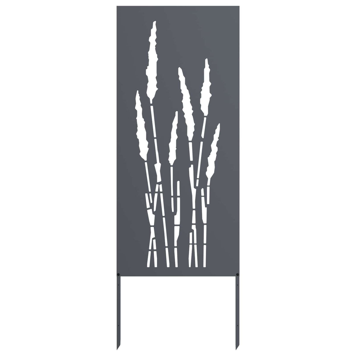 Privatnost u vrtu Antracit 50 x 140 cm Hladno valjana čelična