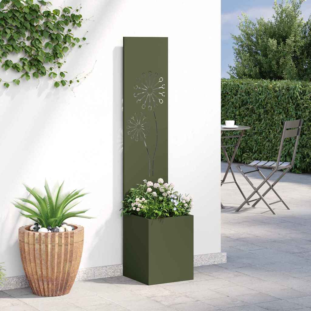 Privatnost u vrtu Rezbarija Maslinovo zelena 32 x 150 cm