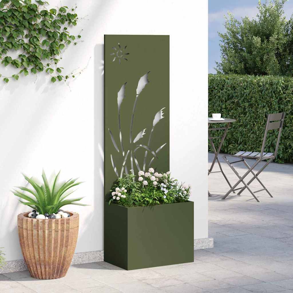Privatnost u vrtu Rezbarija Maslinovo zelena 50 x 140 cm