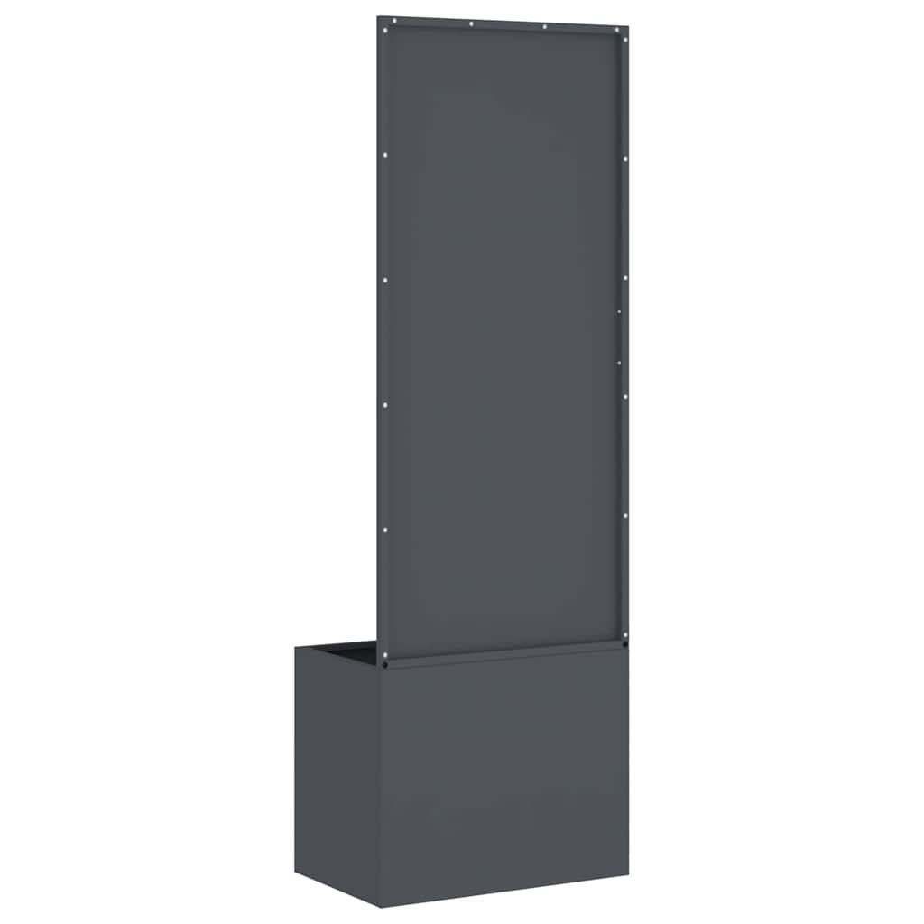 Privatnost u vrtu Antracit 50 x 150 cm Hladno valjana čelična