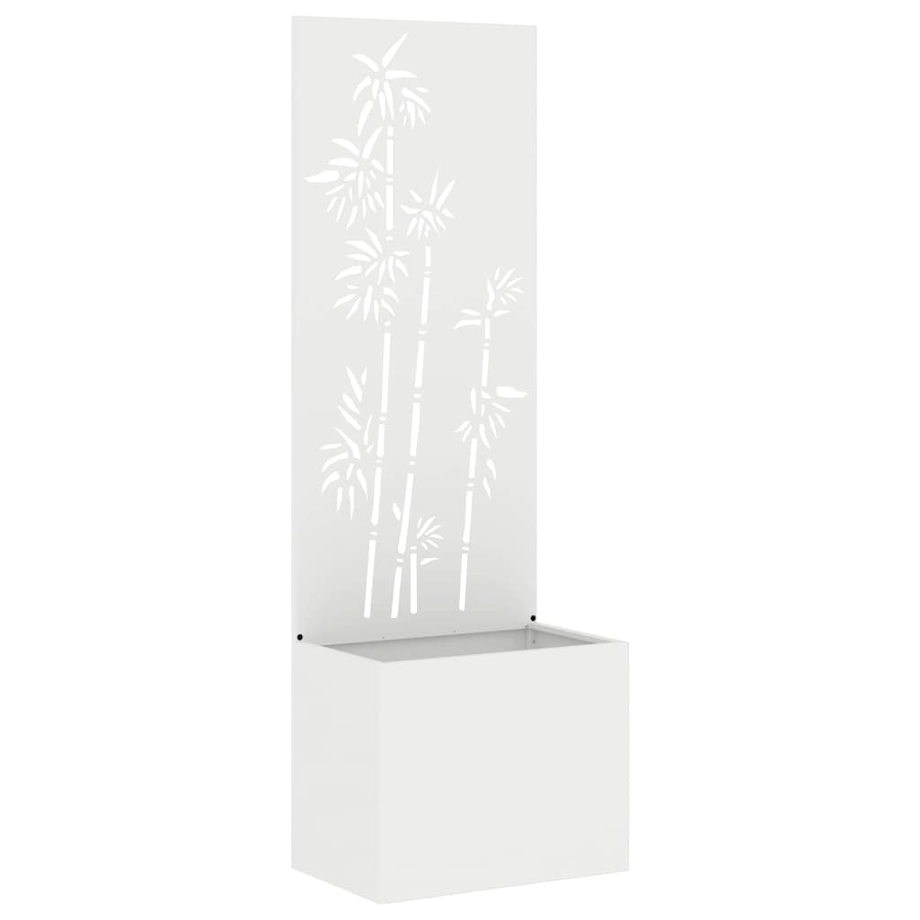 Privatnost u vrtu Cvjetni Bijelo 50 x 32 x 150 cm