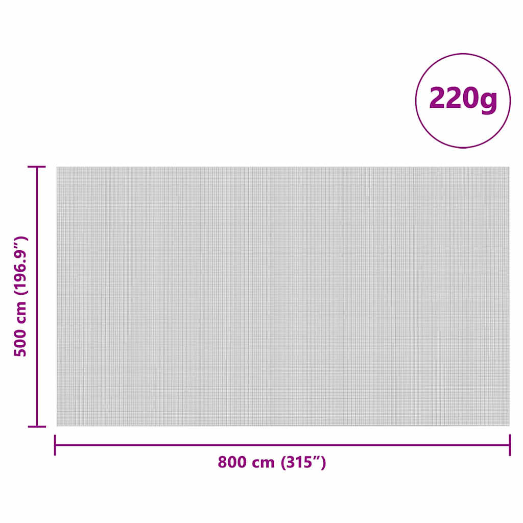 Pokrivač za silos Zelena 8 x 5 m HDPE