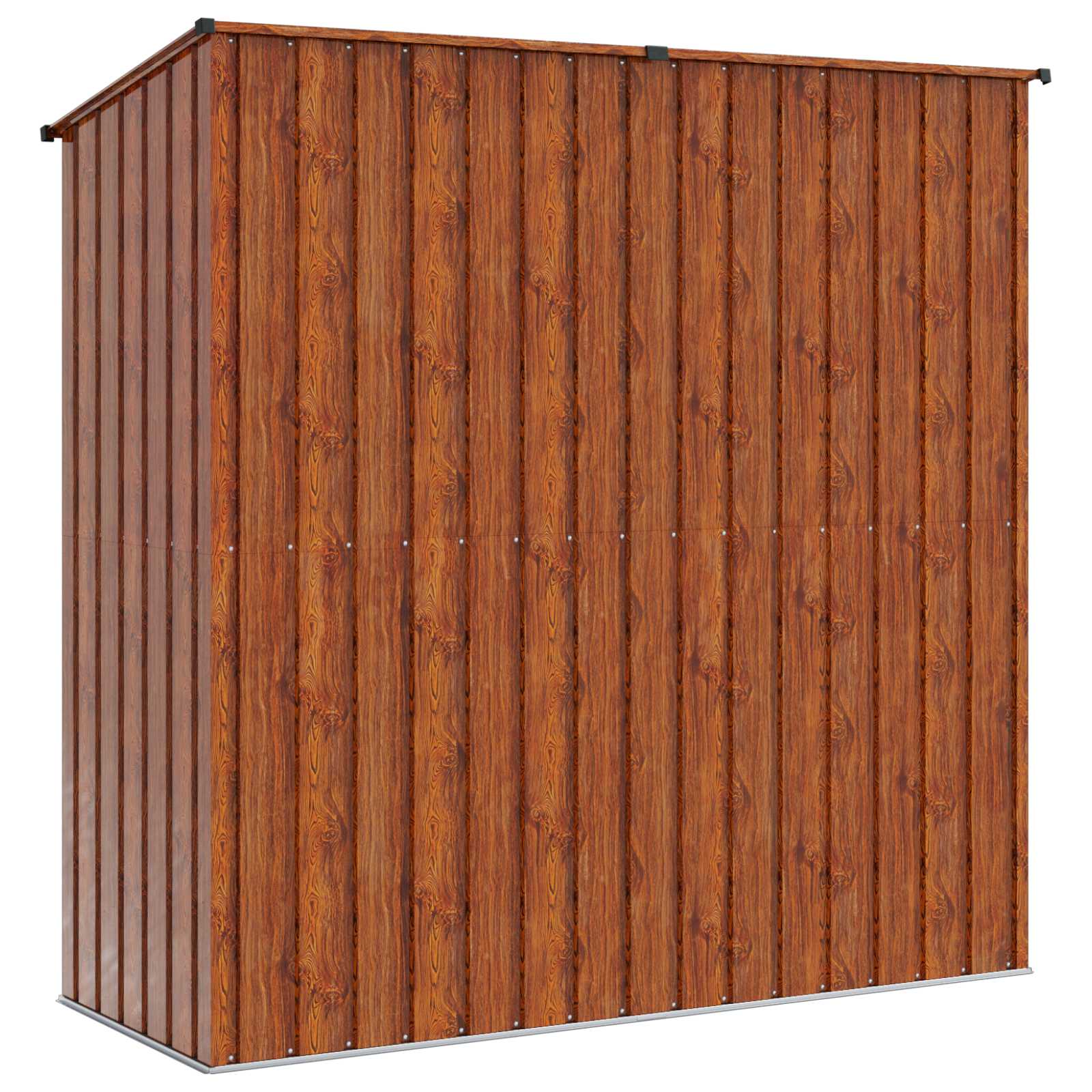 Vrtne šupe Smeđa 203 x 85,5 x 200 cm Metal