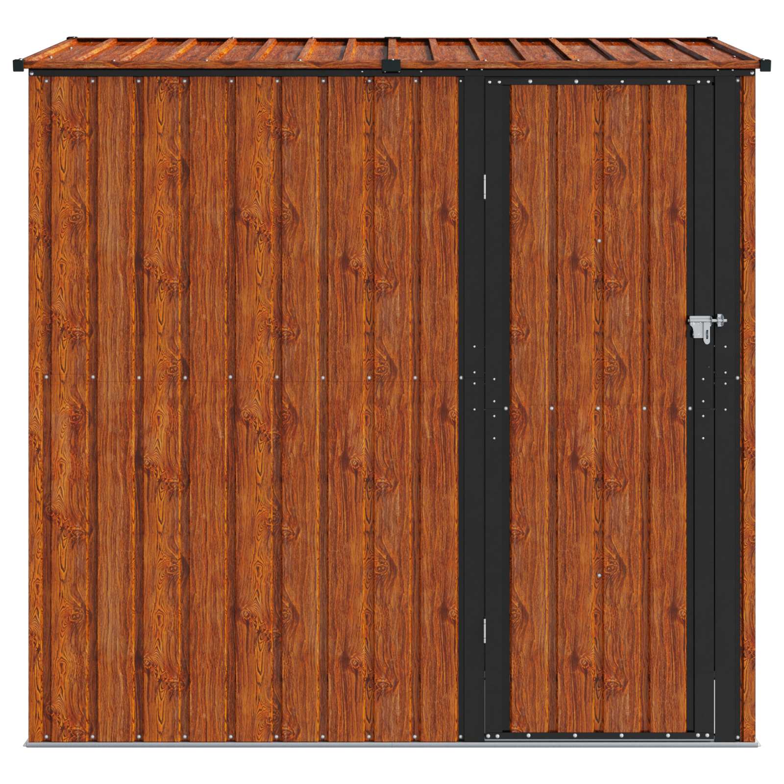 Vrtne šupe Smeđa 203 x 85,5 x 200 cm Metal