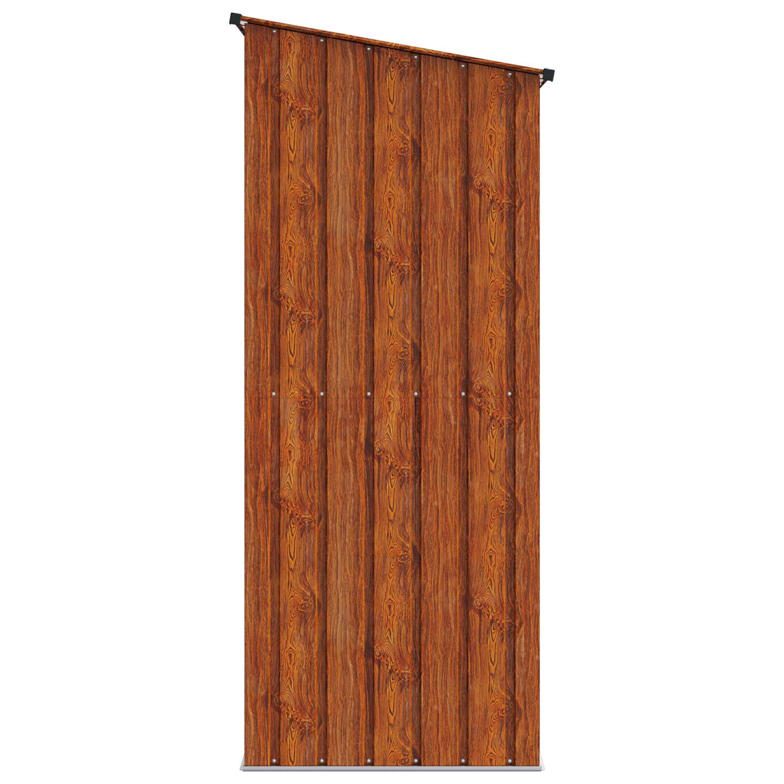 Vrtne šupe Smeđa 203 x 85,5 x 200 cm Metal