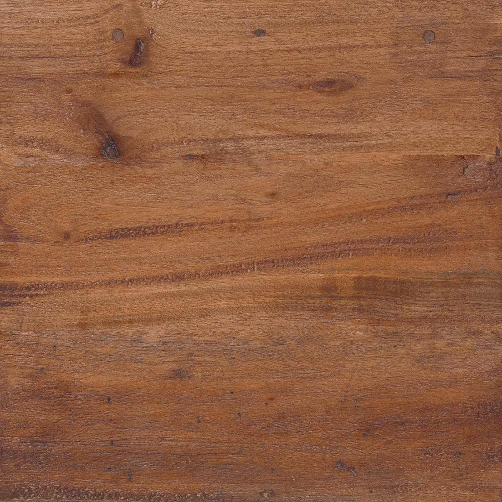Bocni stol Smeđa 38 x 28 x 50 cm Čvrsto mahagonijevo drvo