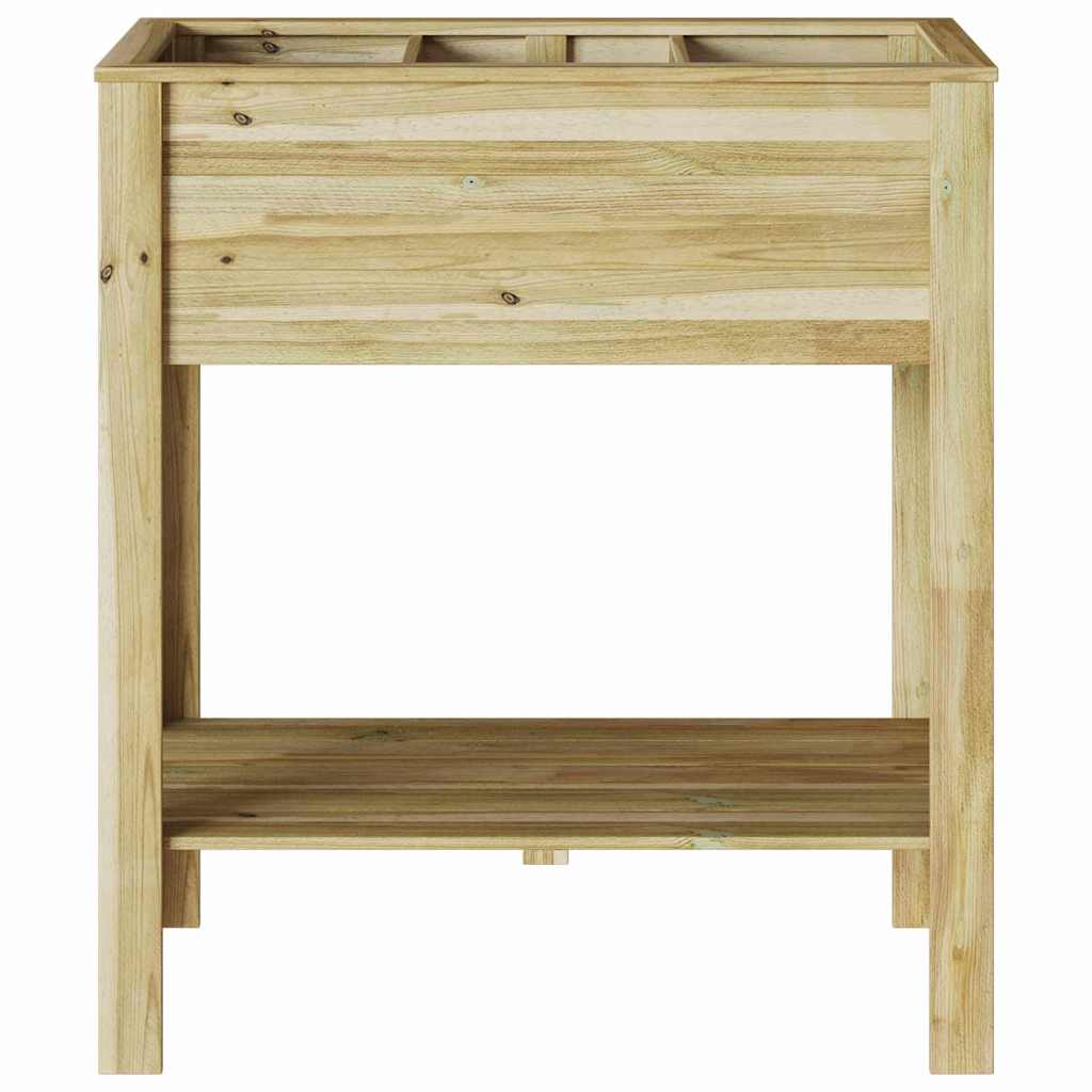 Visoki saksija Smeđa 85,5 x 46,5 x 96 cm Impregnirana borovina