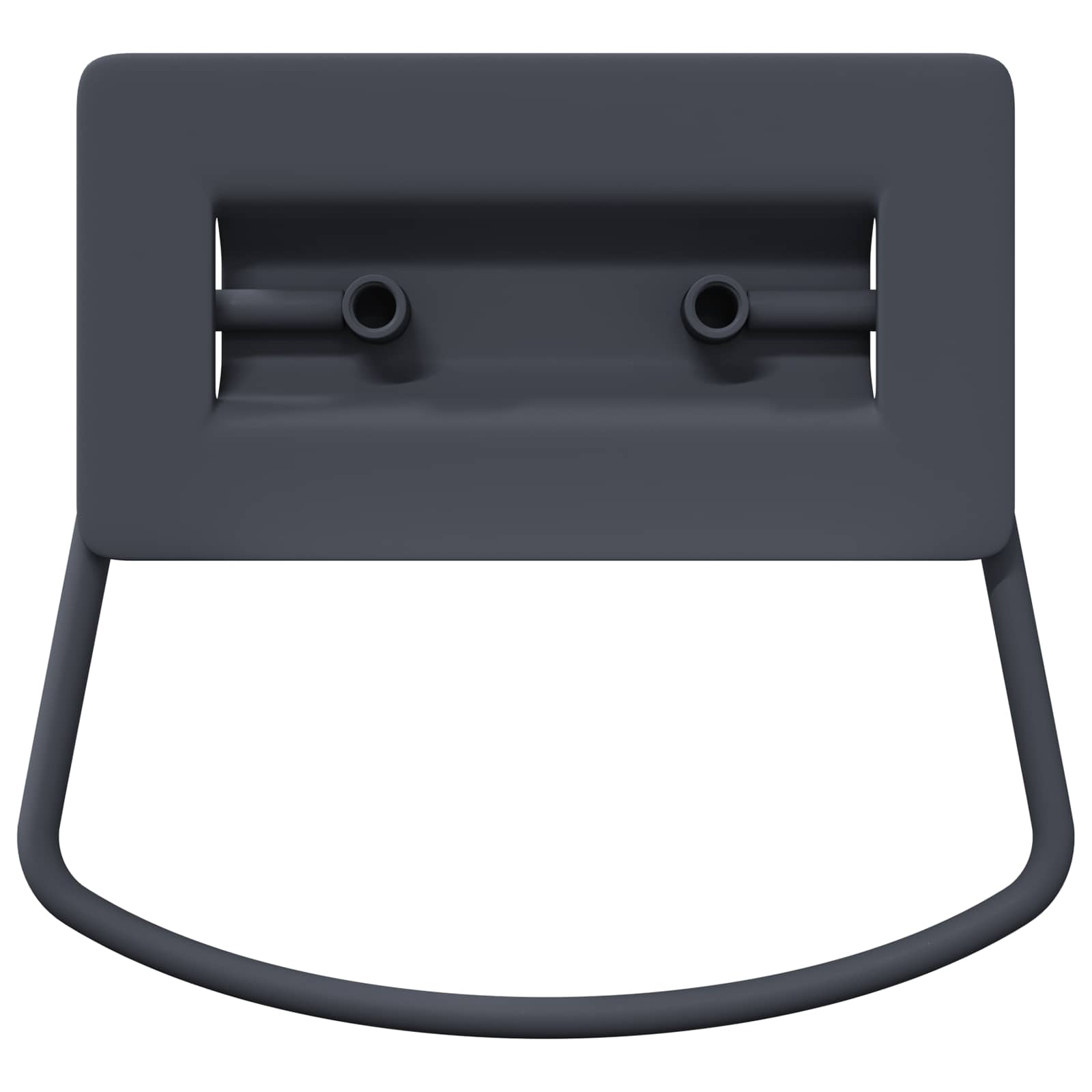 Ručke za ormariće 12 pcs Antracit 85 x 45 mm Metal