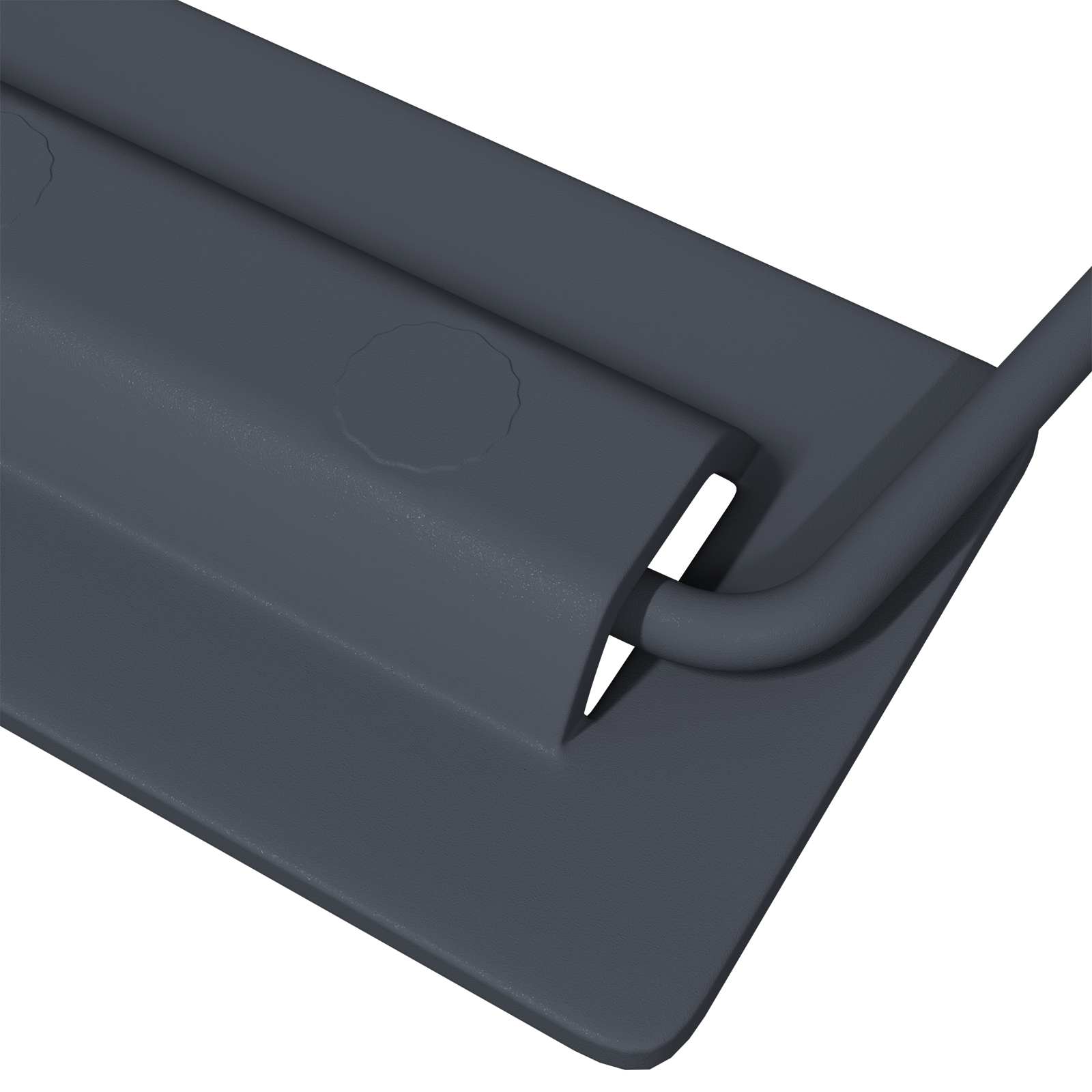 Ručke za ormariće Antracit 85 x 45 mm Metal