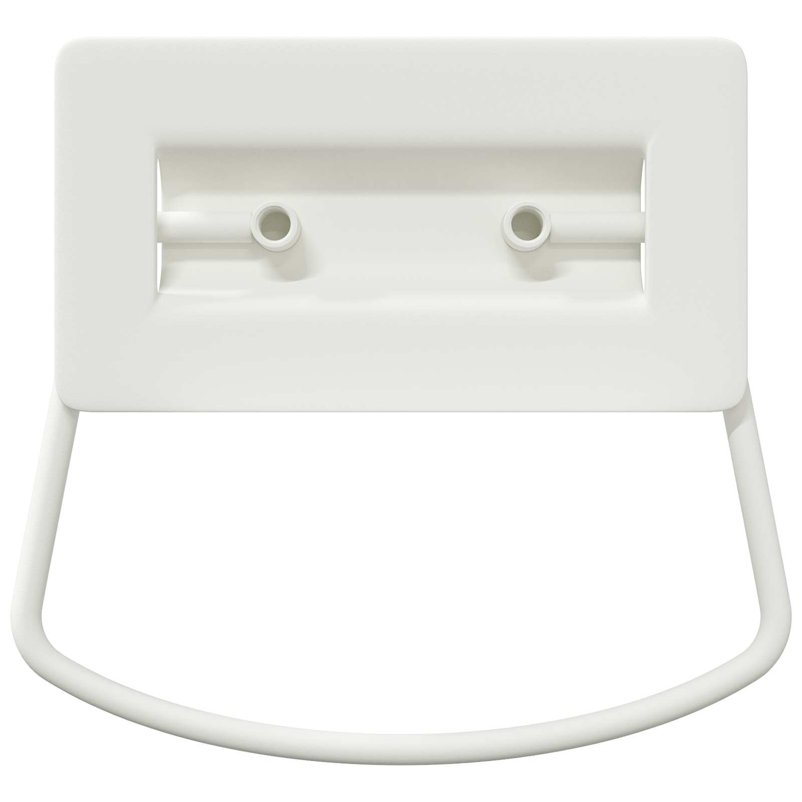 Ručke za ormariće Bijelo 85 x 45 mm Metal