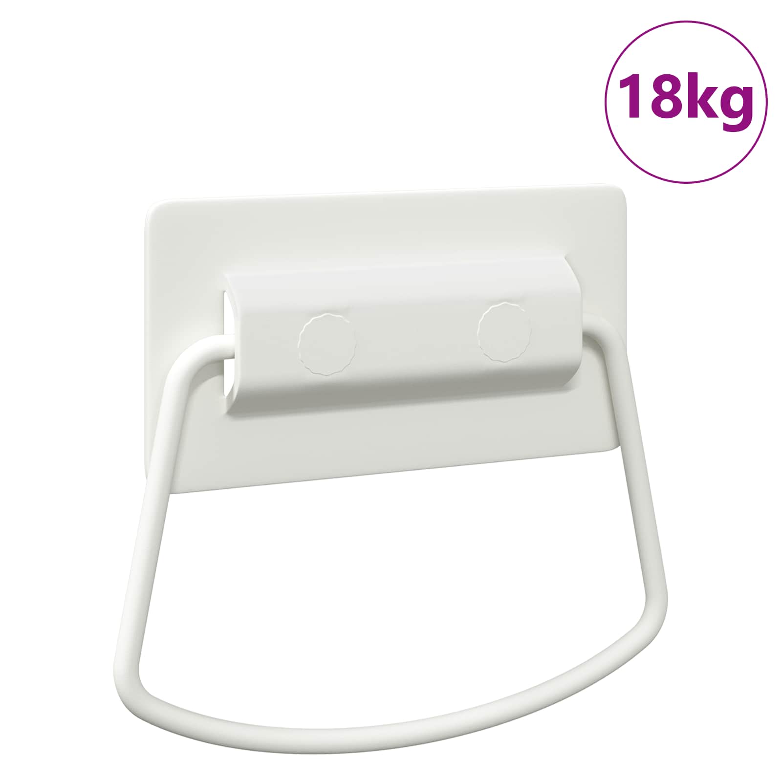 Ručke za ormariće Bijelo 85 x 45 mm Metal