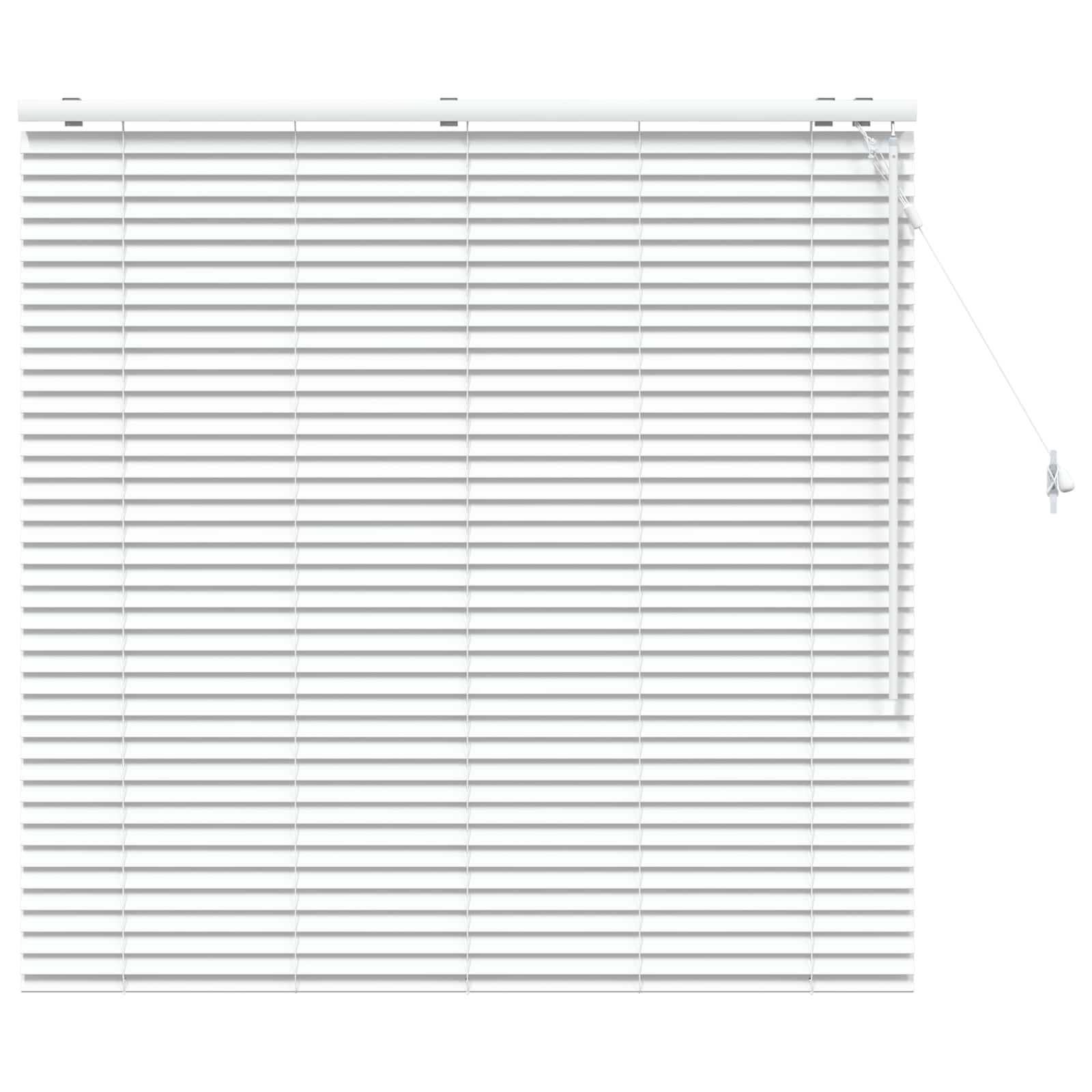 Venecijanska roleta Bijela 130 x 130 cm 35 mm