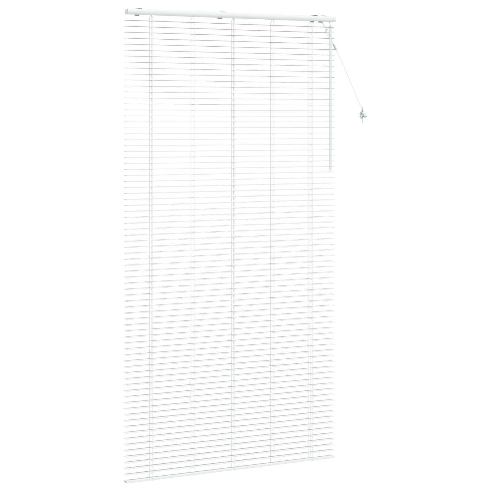 Venecijanska roleta Bijela 125 x 250 cm 35 mm