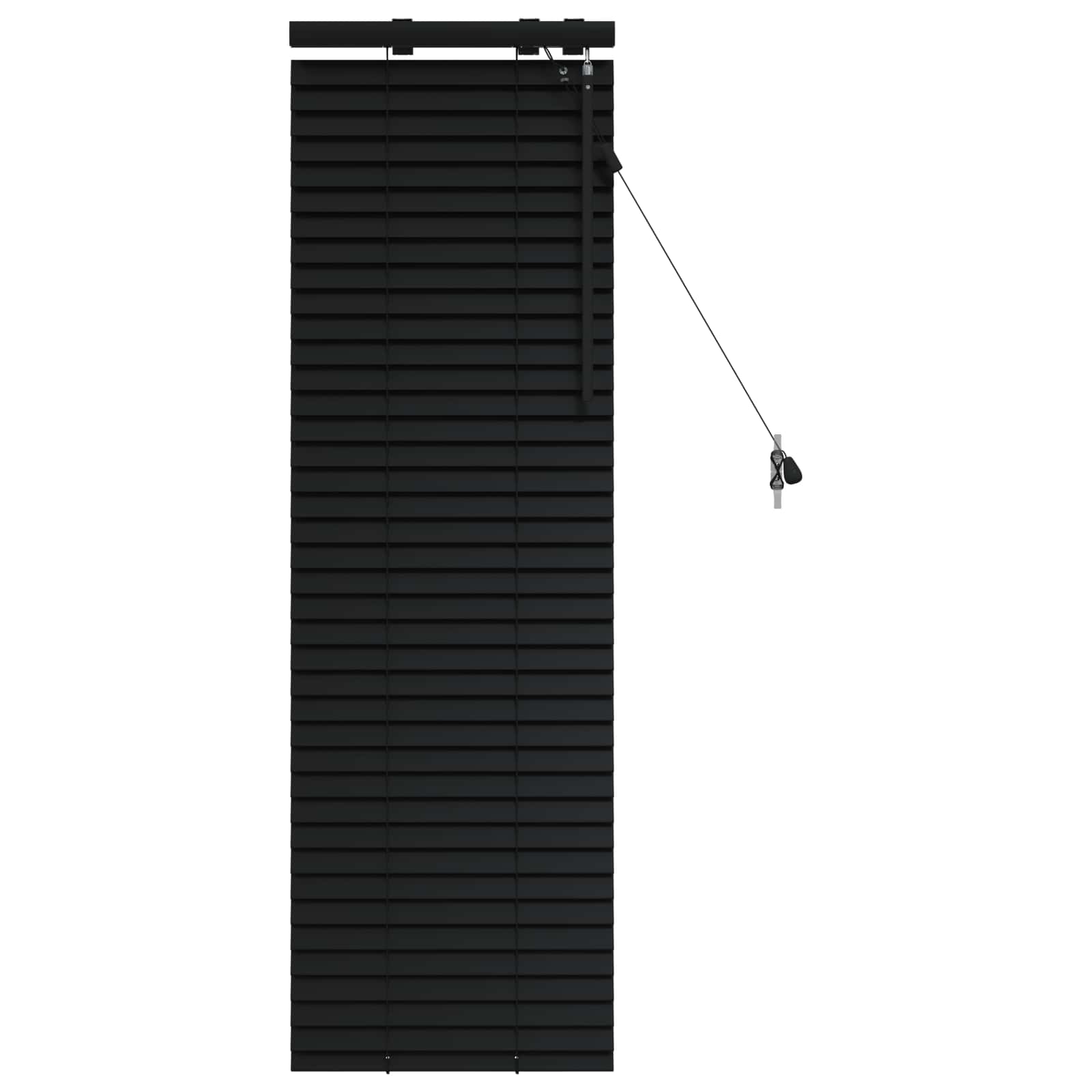 Venecijanska roleta Crna 40 x 130 cm 35 mm