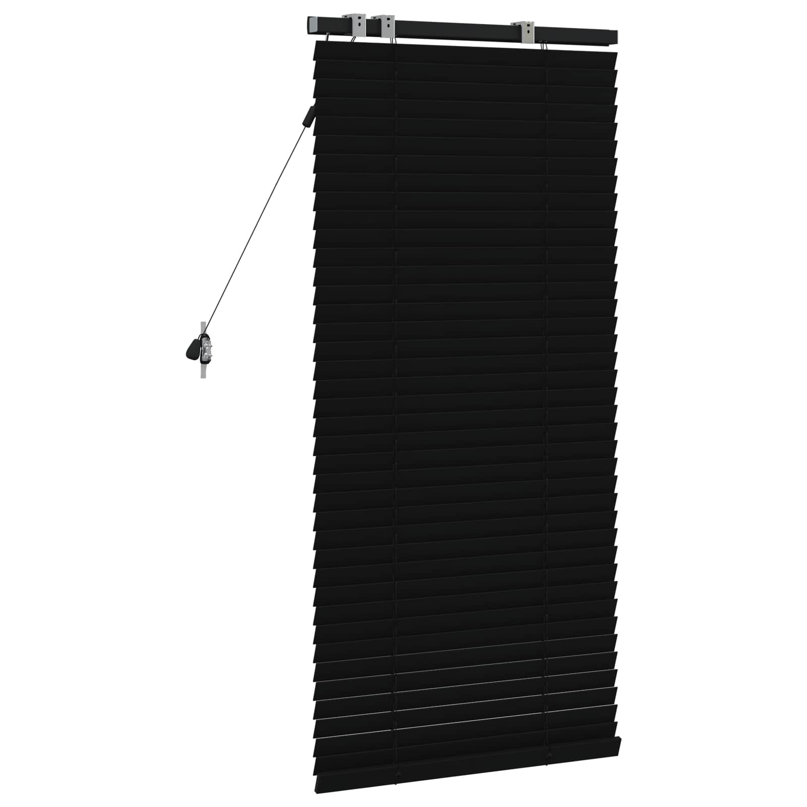 Venecijanska roleta Crna 60 x 130 cm 35 mm