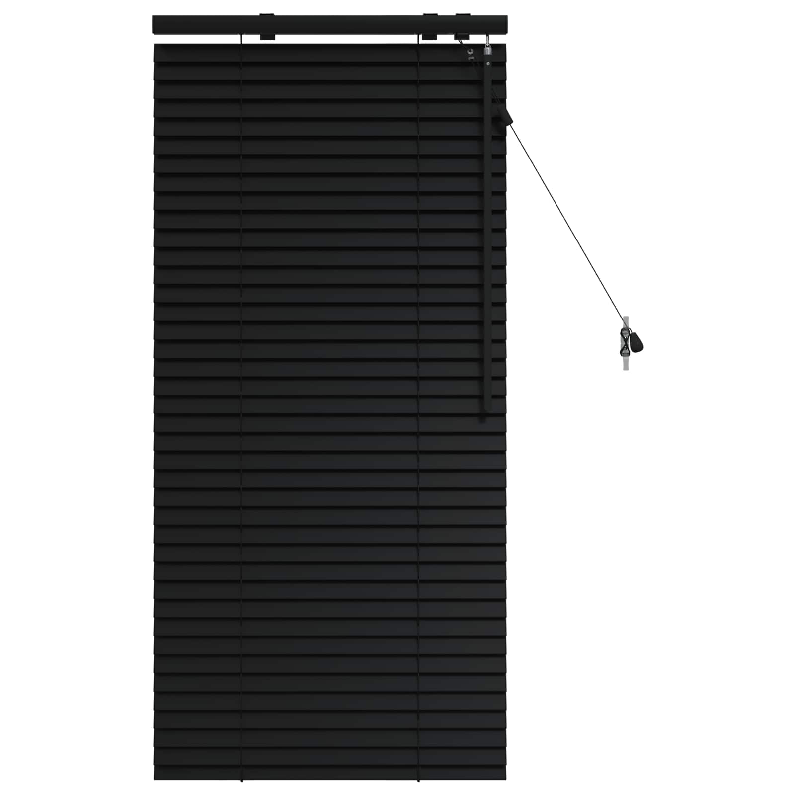 Venecijanska roleta Crna 60 x 130 cm 35 mm
