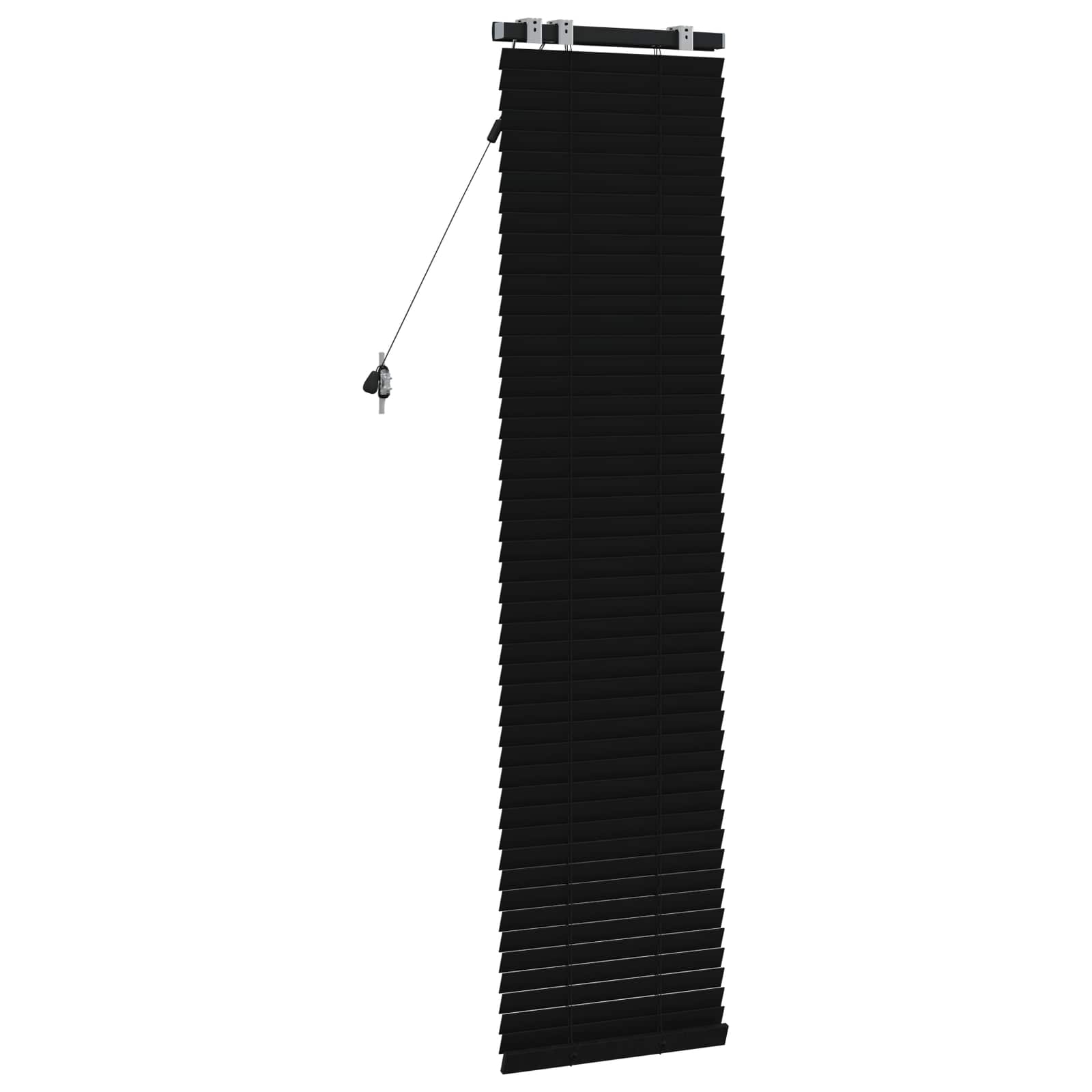 Venecijanska roleta Crna 40 x 160 cm 35 mm
