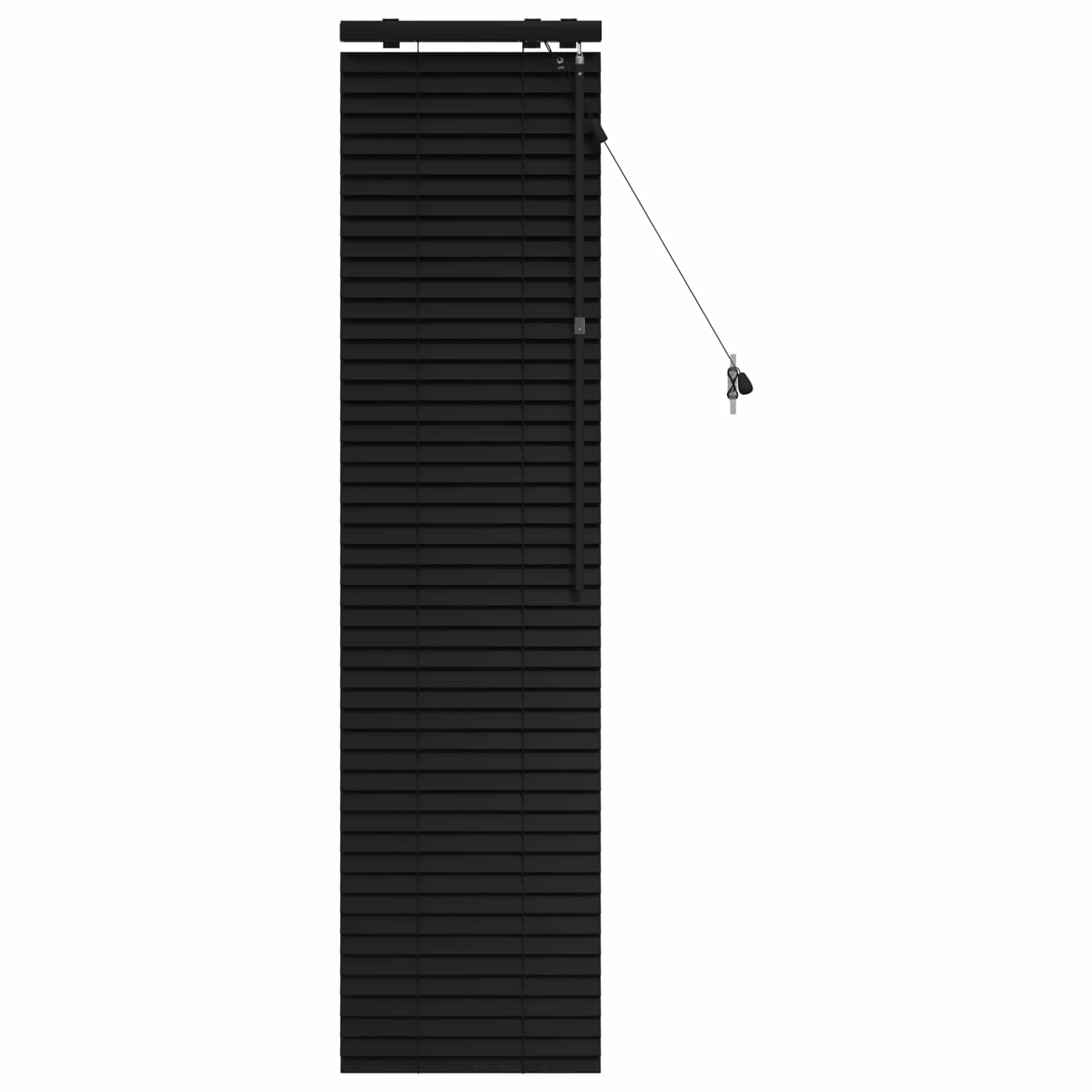 Venecijanska roleta Crna 50 x 160 cm 35 mm