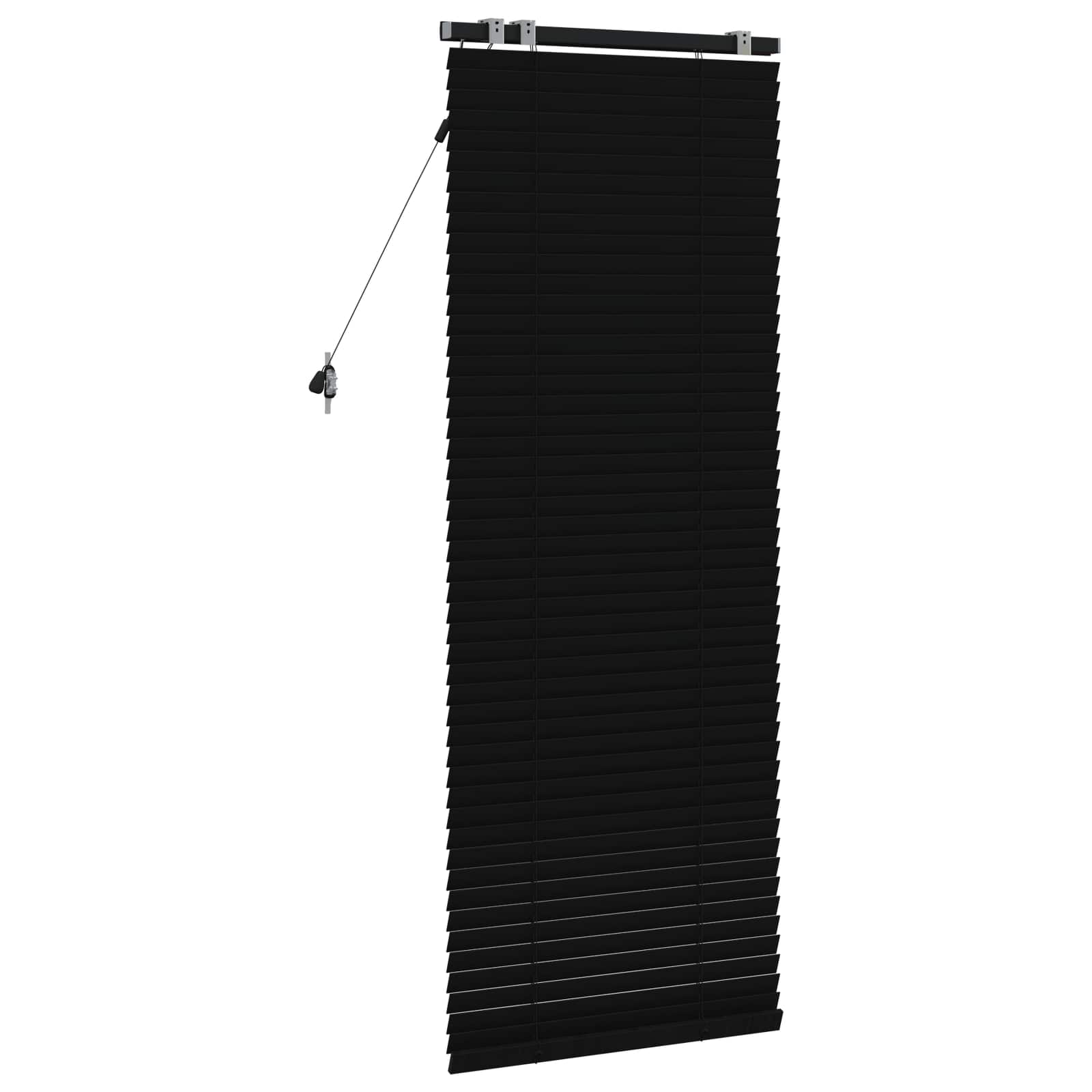 Venecijanska roleta Crna 60 x 160 cm 35 mm