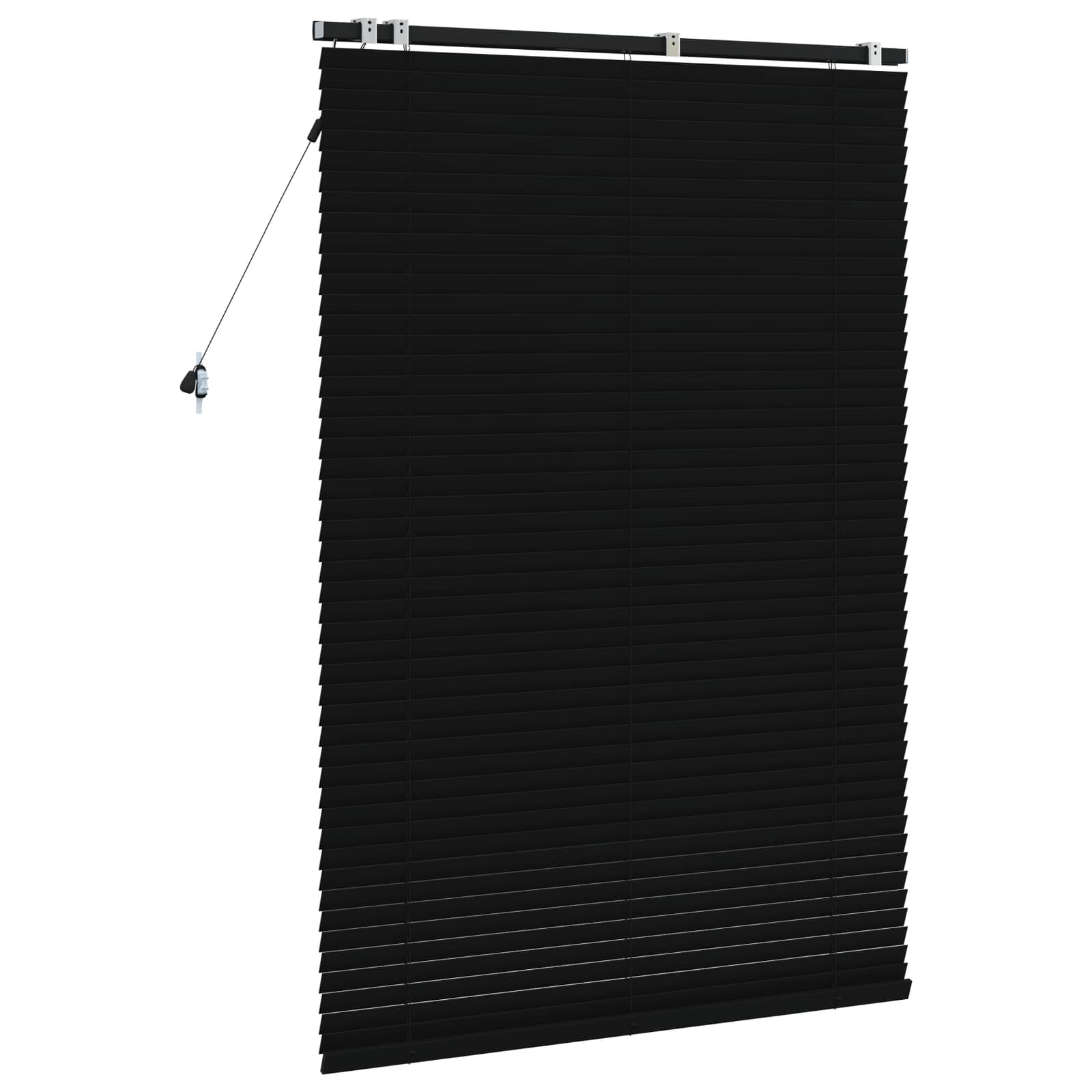 Venecijanska roleta Crna 115 x 160 cm 35 mm