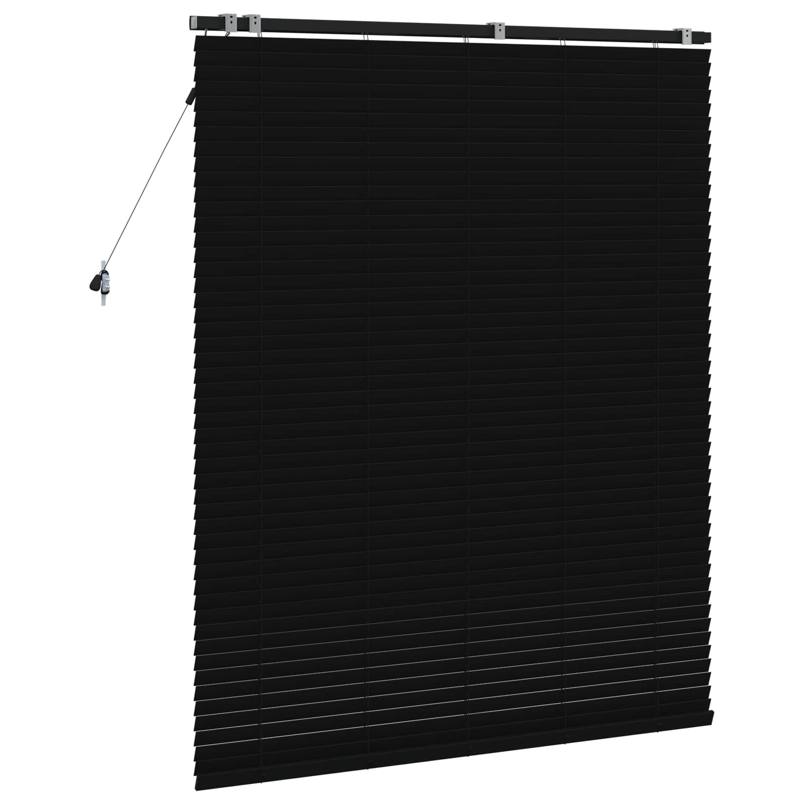 Venecijanska roleta Crna 135 x 160 cm 35 mm