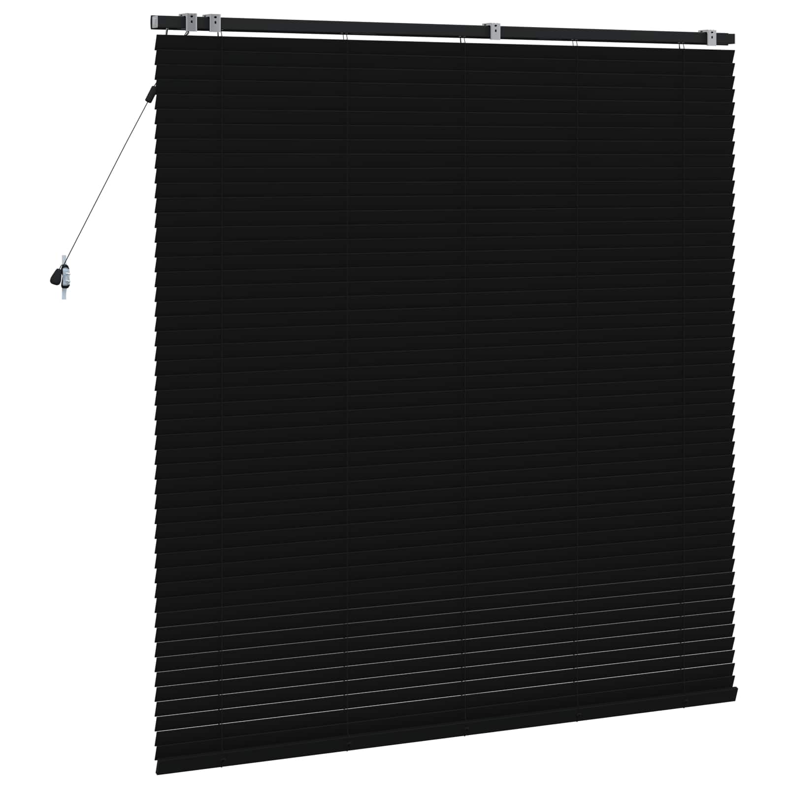 Venecijanska roleta Crna 150 x 160 cm 35 mm