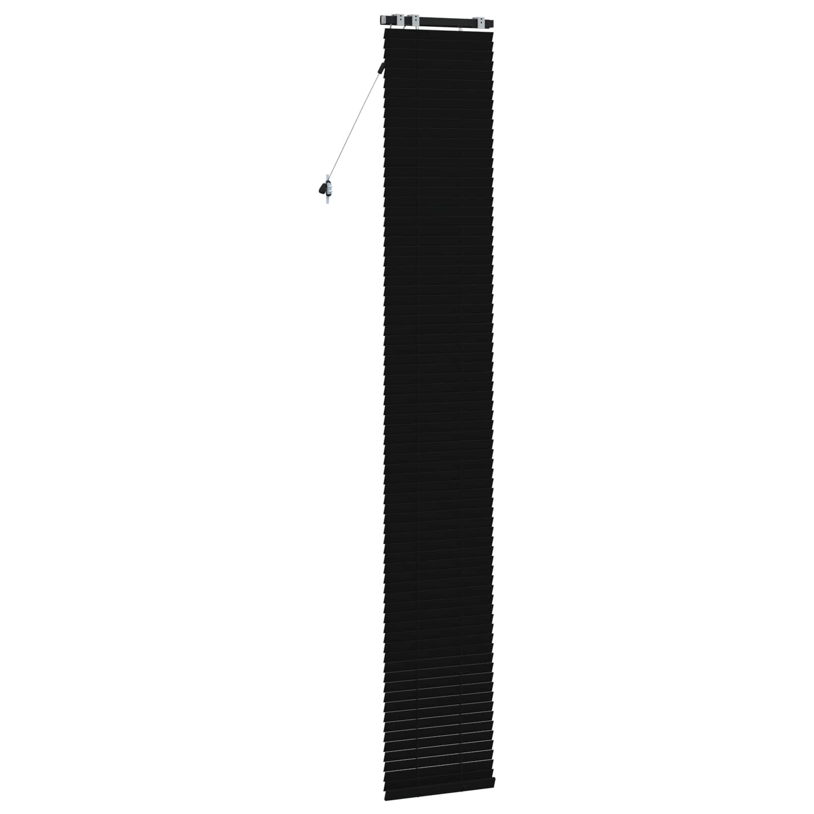 Venecijanska roleta Crna 45 x 250 cm 35 mm