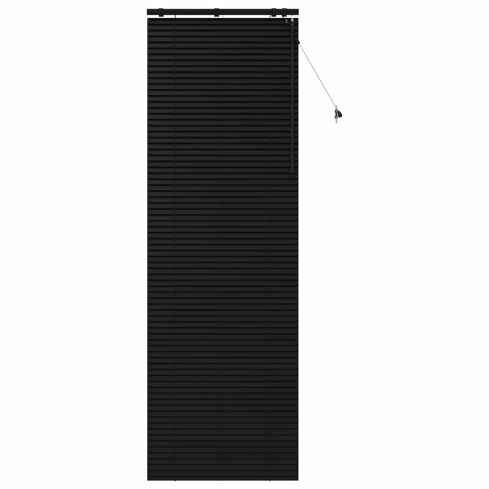 Venecijanska roleta Crna 90 x 250 cm 35 mm