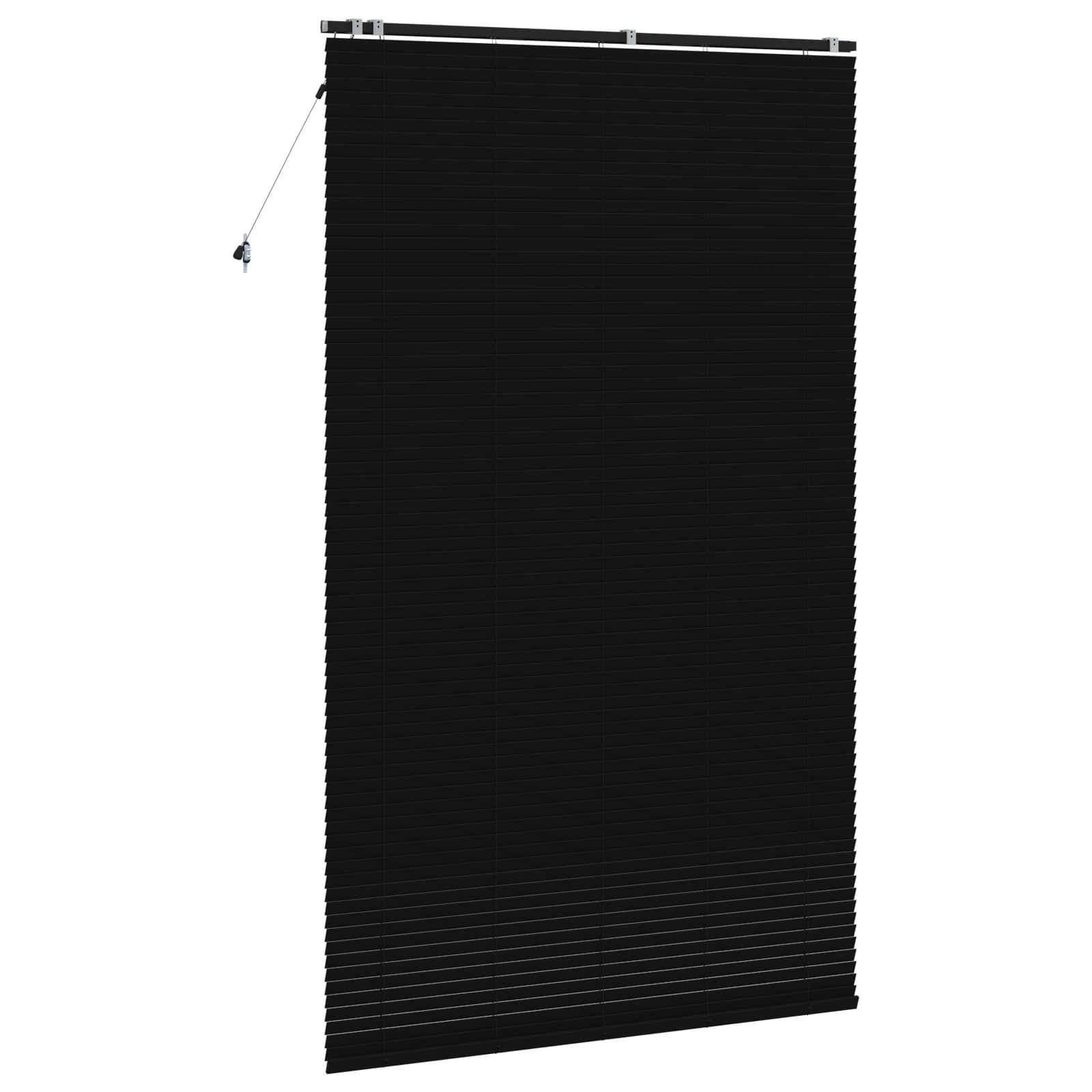 Venecijanska roleta Crna 145 x 250 cm 35 mm