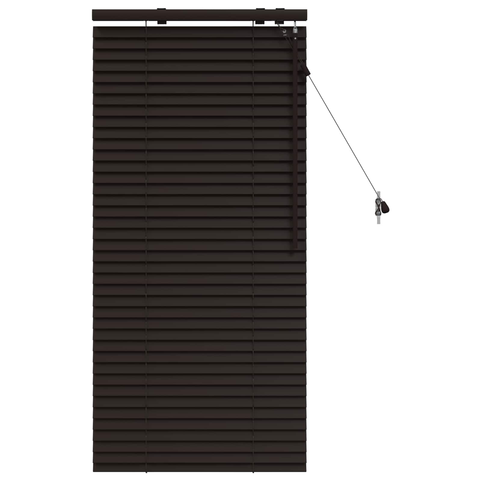 Venecijanska roleta Tamno smeđa 60 x 130 cm 35 mm