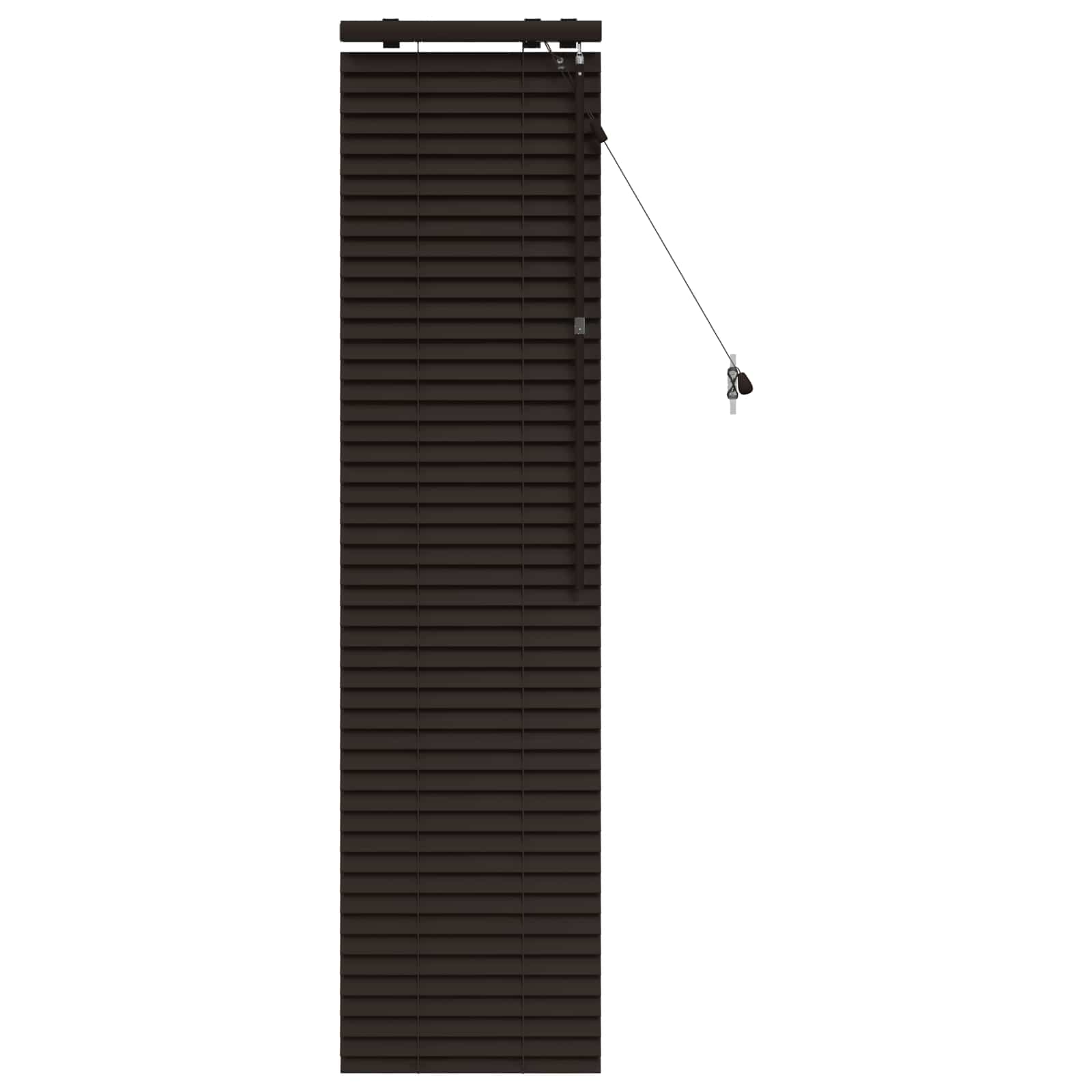 Venecijanska roleta Tamno smeđa 50 x 160 cm 35 mm