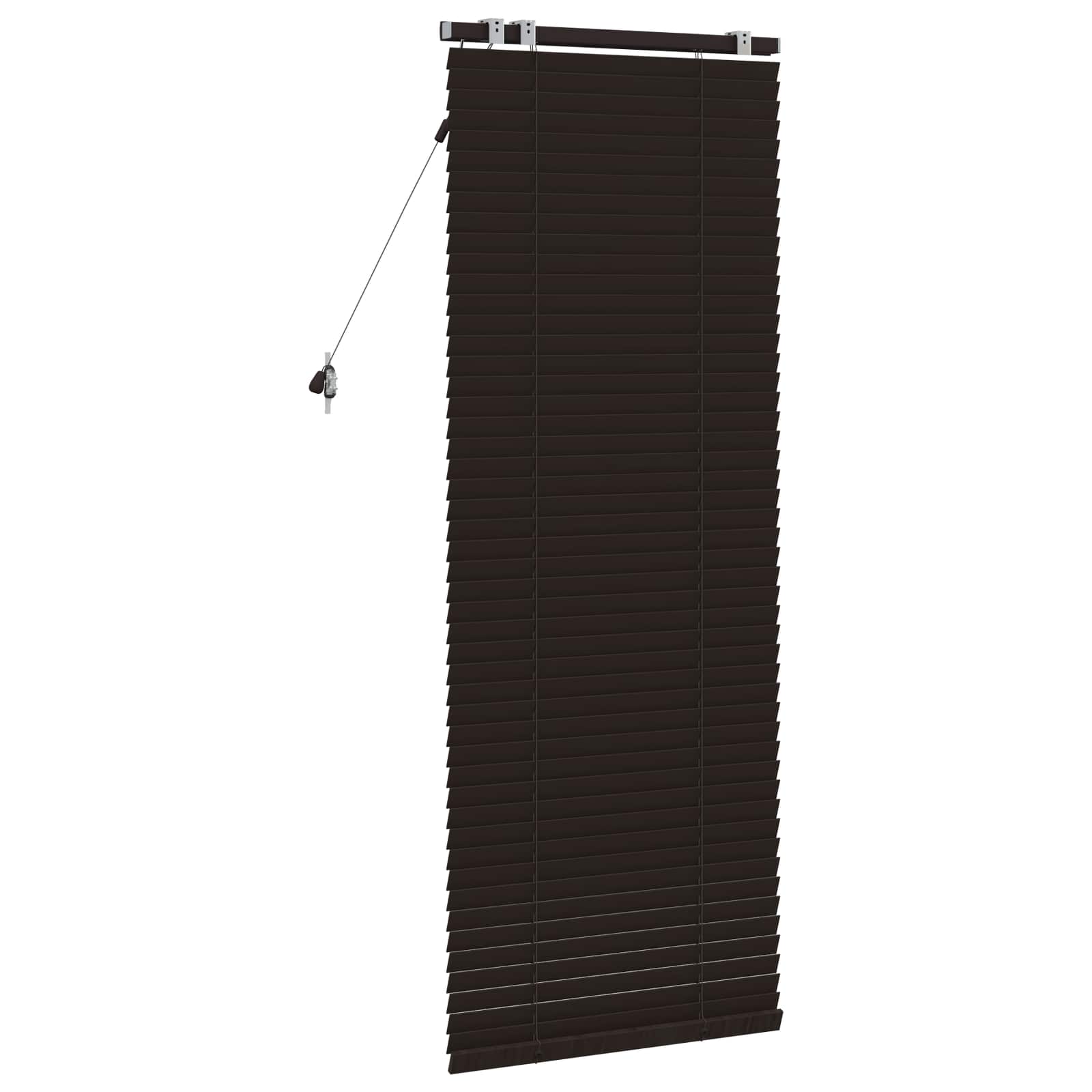 Venecijanska roleta Tamno smeđa 60 x 160 cm 35 mm