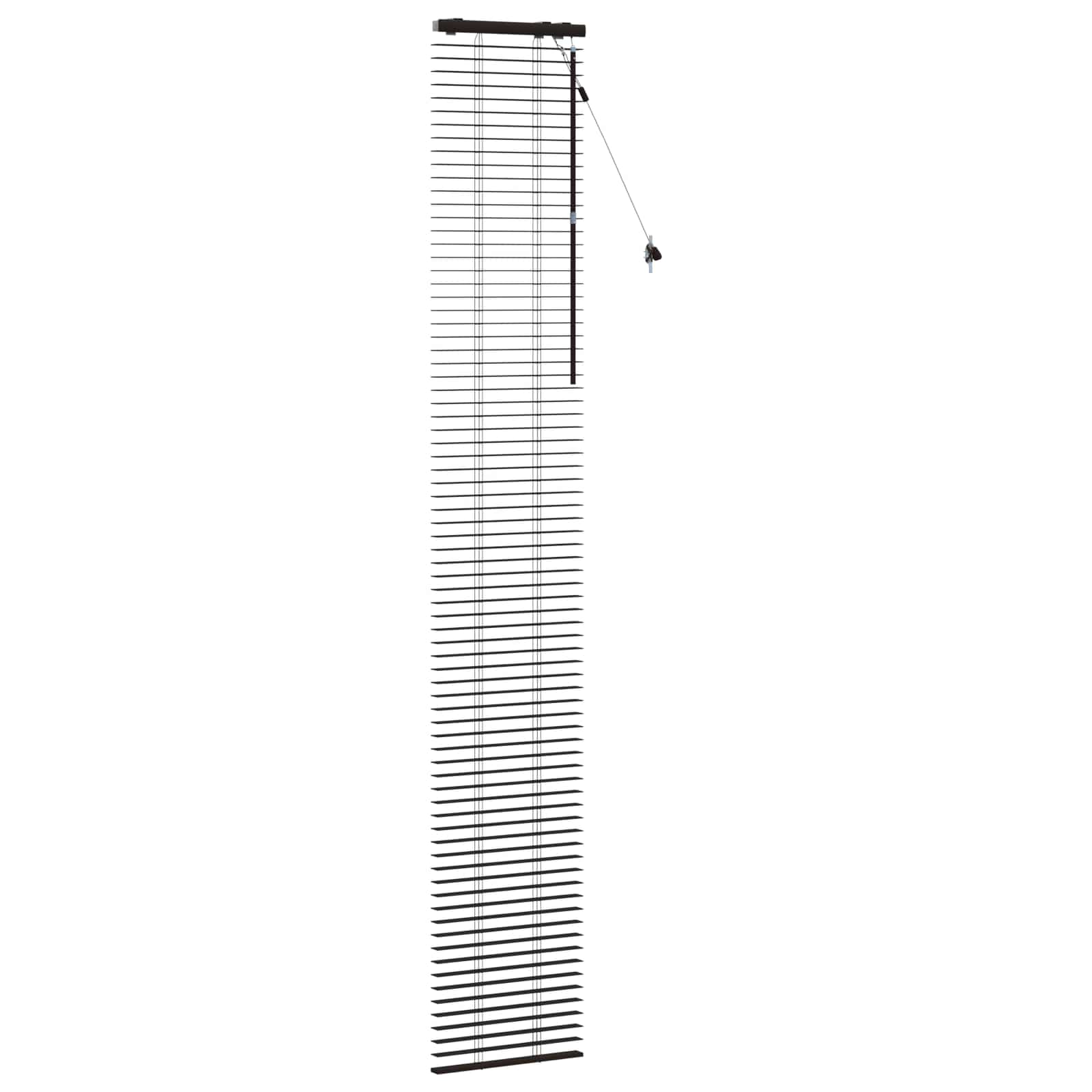 Venecijanska roleta Tamno smeđa 40 x 250 cm 35 mm