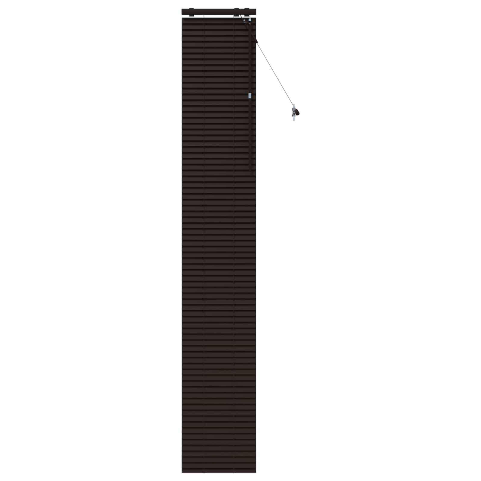 Venecijanska roleta Tamno smeđa 40 x 250 cm 35 mm